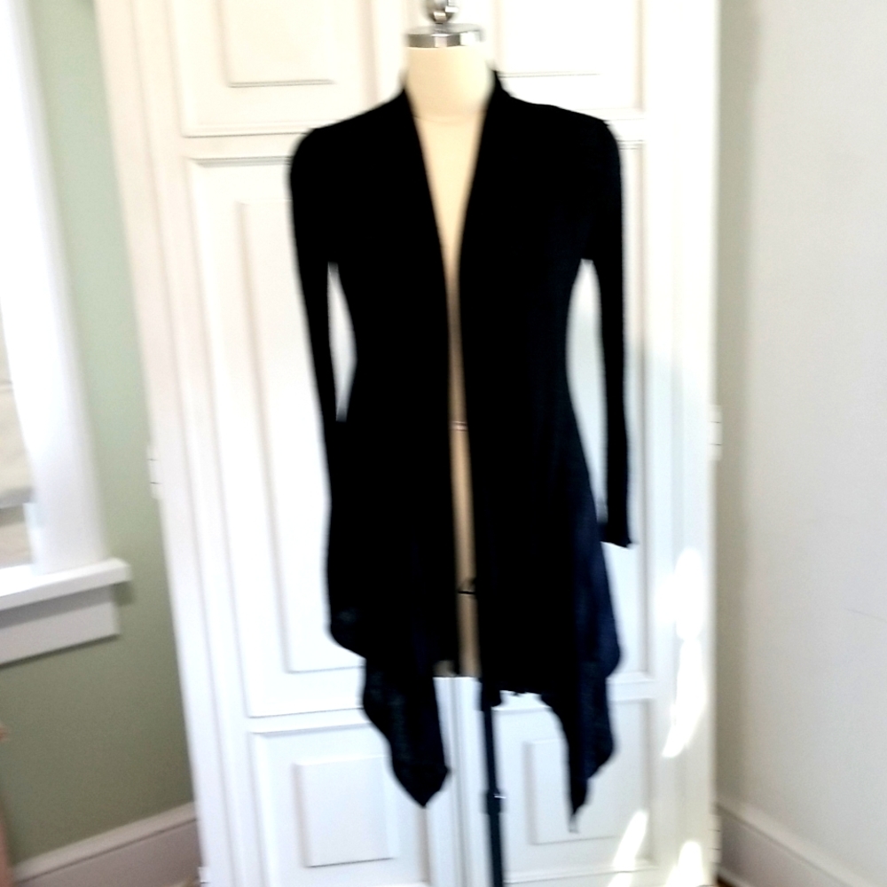 I.N.C shark hem cardigan